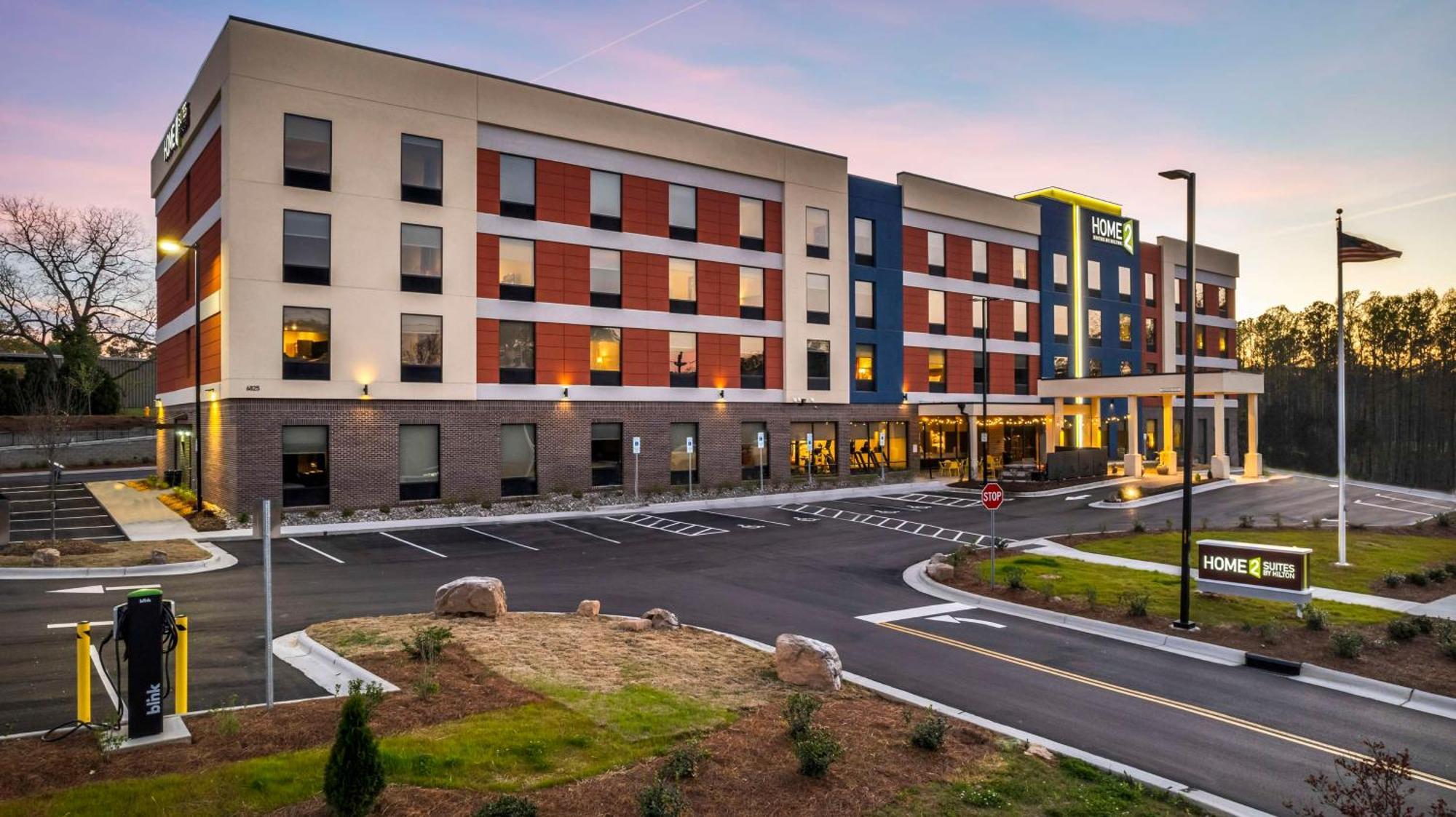 Home2 Suites By Hilton Raleigh West Lenovo Center Buitenkant foto