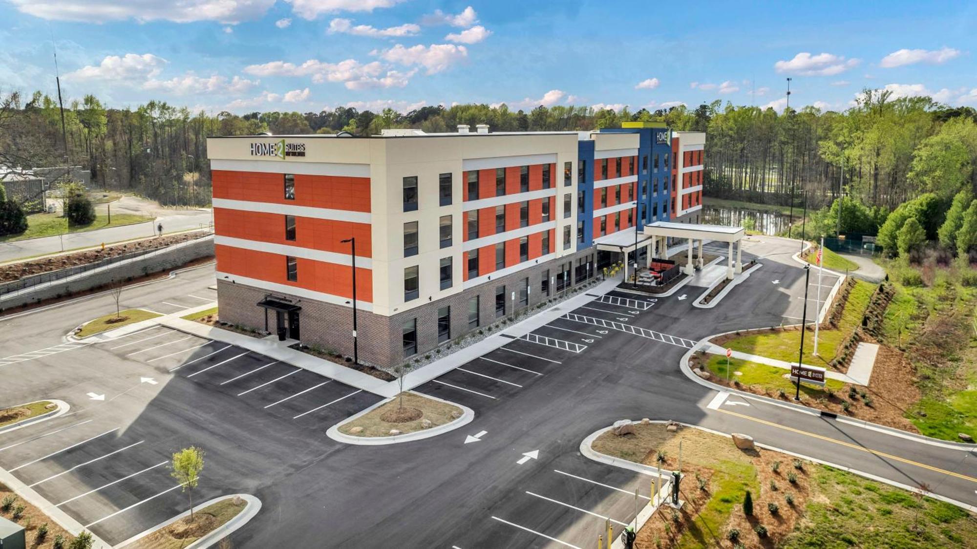 Home2 Suites By Hilton Raleigh West Lenovo Center Buitenkant foto